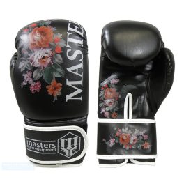 Női boxkesztyű Masters "RPU-Flower" Black