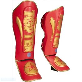   Lábfejes lábszárvédő Top Ten "Star Light WAKO" Red
