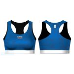 Crop Top MASTERS "FIGHT"  Kék, WAKO minősítéssel