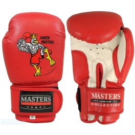 Boxkesztyű gyerek Masters "RPU-MJC" Red