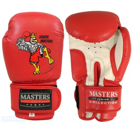 Boxkesztyű gyerek Masters "RPU-MJC" Red