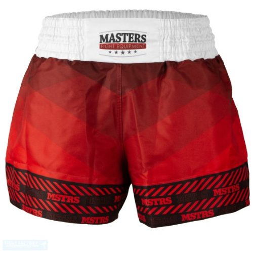 Kick-box rövidnadrág Masters "SKB-W" Red, Wako