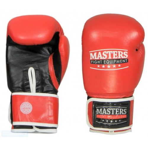 Boxkesztyű Masters "RBT-301W" Red