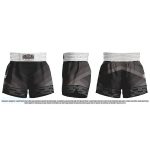 Kick-box rövidnadrág Masters "SKB-W" K1 Fekete, WAKO minősítéssel