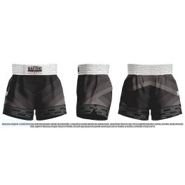   Kick-box rövidnadrág Masters "SKB-W" K1 Fekete, WAKO minősítéssel