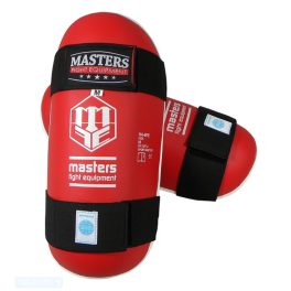   Lábszárvédő MASTERS "NA-MFE" Red, Wako címkés