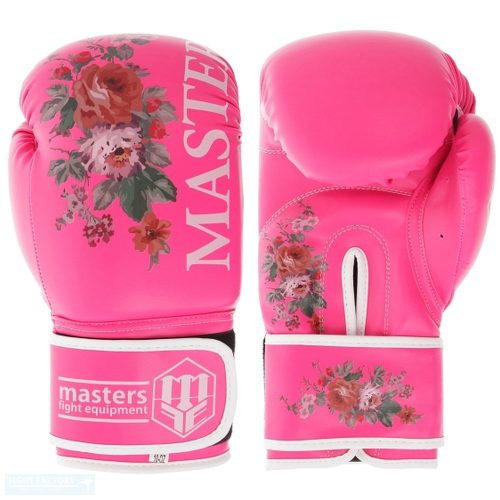 Női boxkesztyű Masters "RPU-Flower" Pink