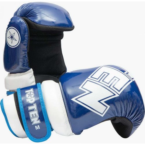 Pointfighting kesztyű Top Ten “Glossy Block”  Blue