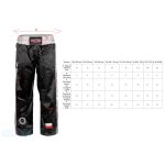 Kick-box nadrág Masters "SKBP-100W" Black, Wako