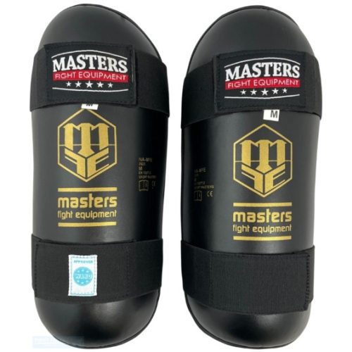 Lábszárvédő MASTERS "NA-MFE" Black, Wako címkés