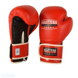   Boxkesztyű Masters "RBT-301W" Piros, WAKO minősítéssel