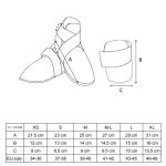 Lábfejvédő Top Ten „SuperLight” Black